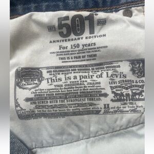 Levi's 501 Anniversary Edition Denim